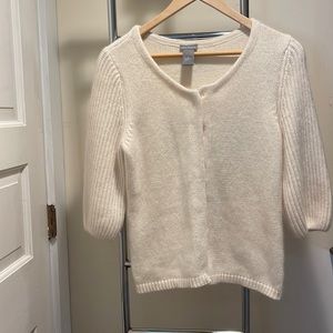 Ann Taylor Angora Lambs Wool Sweater